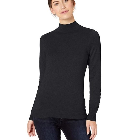 Amazon Sweaters - Amazon Women's Lightweight Mockneck Sweater